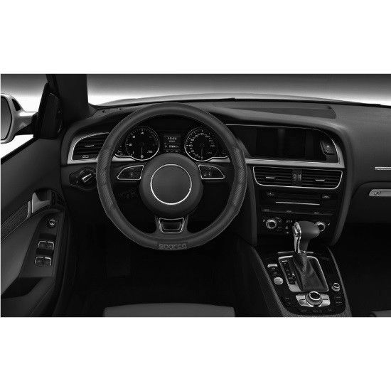 products/1210/navlaka volana za auto sparco.jpg - SPARCO NAVLAKA VOLANA 104BK - CARBON - Xenon Svetla Beograd